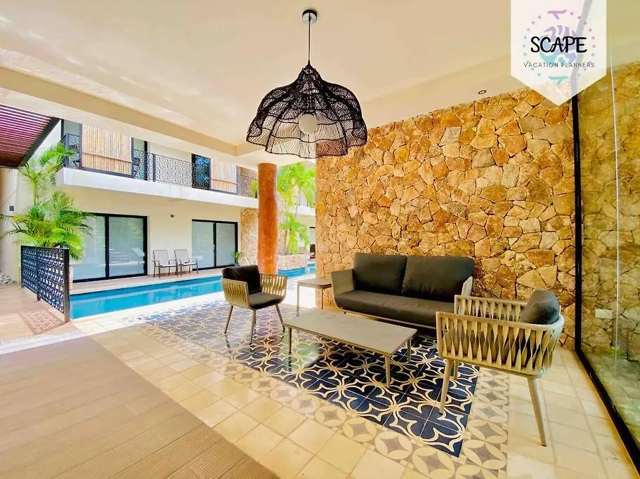 - Cozy And Beautiful Apt 2Br @Aldea Zama W/ Pool - Apartment Tulum