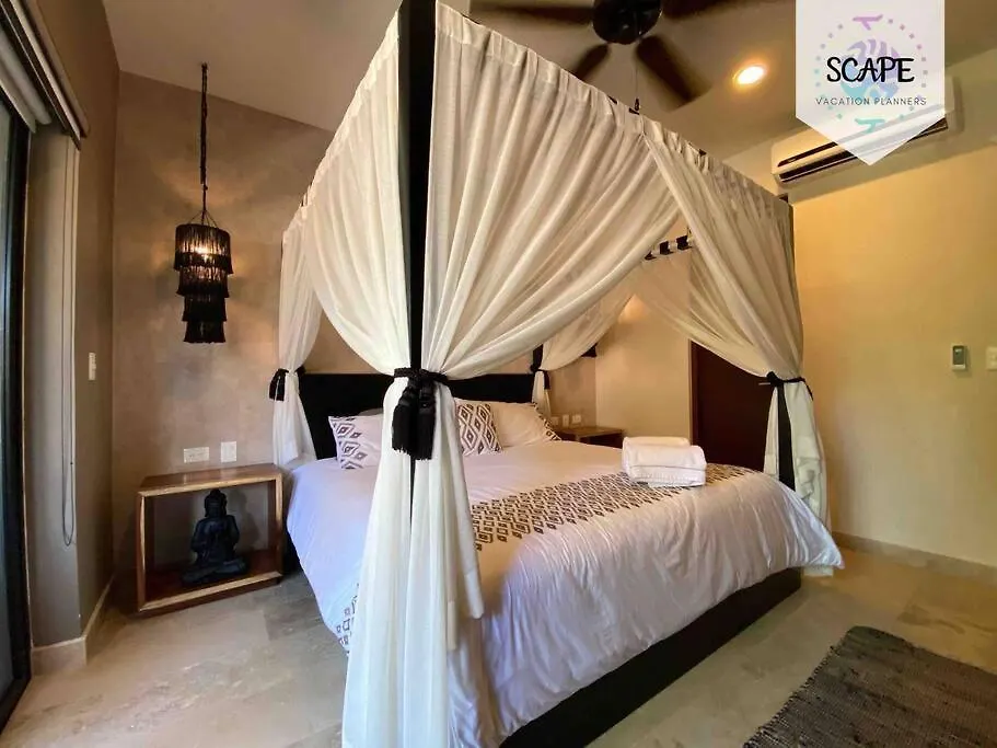 - Cozy And Beautiful Apt 2Br @Aldea Zama W/ Pool - Apartment Tulum