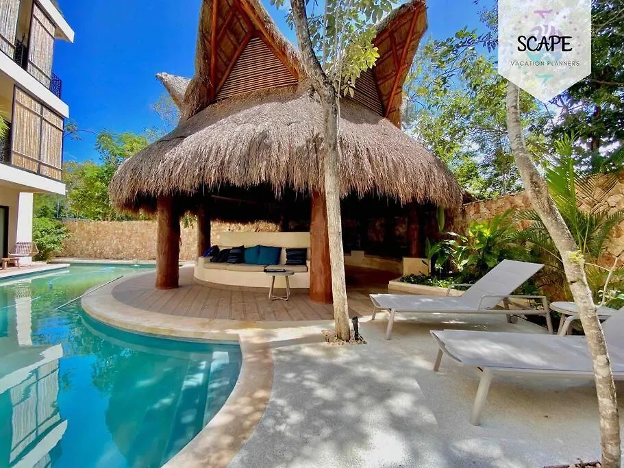 - Cozy And Beautiful Apt 2Br @Aldea Zama W/ Pool - Apartment Tulum 0*,