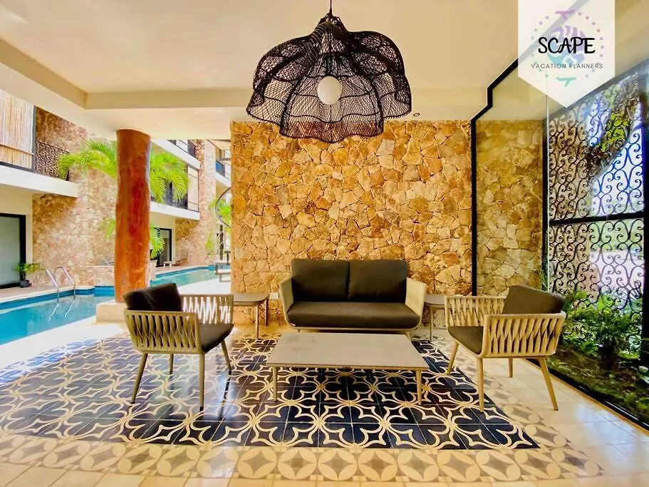 - Cozy And Beautiful Apt 2Br @Aldea Zama W/ Pool - Apartment Tulum