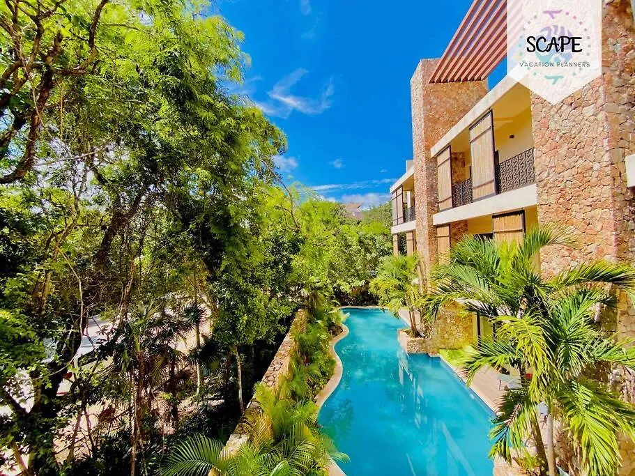 - Cozy And Beautiful Apt 2Br @Aldea Zama W/ Pool - Apartment Tulum
