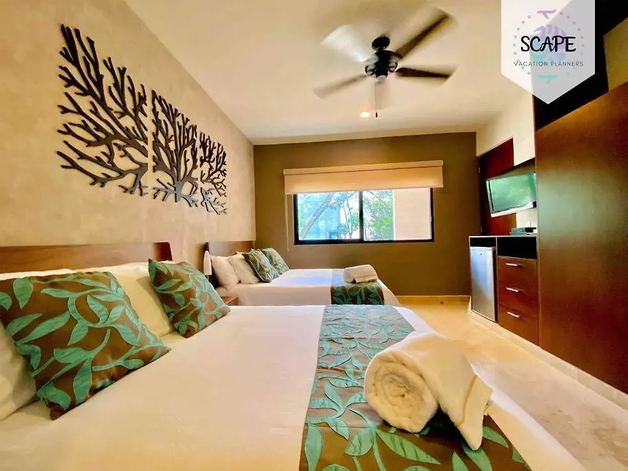 - Cozy And Beautiful Apt 2Br @Aldea Zama W/ Pool - Apartment Tulum Mexico